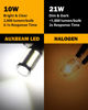 Picture of Auxbeam T25 3156 3157 LED Bulbs, 6500K White, Super Bright 4114 3057 4157 3457 4057 LED Backup Reverse Lights for Cars Trucks Motorcycles, 3030-SMD 12V, Pack of 2