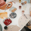 Picture of mushie Silicone Placemat for Kids | BPA-Free Non-Slip Design (Dinosaurs)