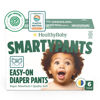 Picture of SmartyPants Pull Up Style Diapers | EWG Verified Safe & Plant-Based | Quilted 360 Waistband, Super Absorbent for Overnight Leak Protection | Training Pants by HealthyBaby | Size 6 (32 Count)