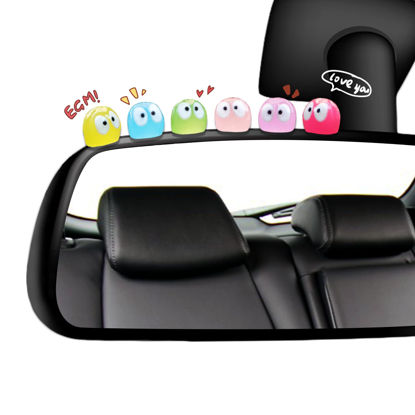 Picture of Cute Luminous Soot Sprites,35 Pcs Automotive Interior Decoration Accessories for Car Rearview Mirror and Dashboard,Cute Anime Decor for Home Garden Office,Funny Ornament Gifts(Multicolour)
