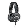 Picture of Audio Technica ATH-M50X Professional Studio Monitor Headphones Black, Bundle with Pig hog 10ft Extension Cable & Liquid Polishing Cloth with Detachable Cables