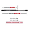 Picture of C16-02716 C1602716 12 inch 13Lb/58N Gas Shocks Struts for Camper Topper Shell Window Truck Pickup Tool Box, Weatherguard Aluminum Toolbox are, Set of 2 Vepagoo.