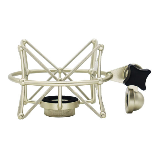 Picture of TLM 103 Shock Mount - Microphone Mount Compatible for Neumann TLM 103 M147 Condenser Mic by SUUNTOK,Silver