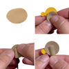 Picture of URSA Soft Circles: Reusable Soft Covers That Provide a Shield Against The Wind and Camouflage for Lavalier Mics. (15x Soft Circles + 30x Stickies, Beige)