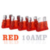 Picture of (20 pcs) 10 Amp Standard Blade Fuse, 10 A Automotive Fuse for Car Truck
