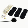 Picture of URSA Soft Circles: Reusable Soft Covers That Provide a Shield Against the Wind and Camouflage for Lavalier Mics. (100x Soft Circles, Black)