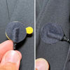 Picture of URSA Soft Circles: Reusable Soft Covers That Provide a Shield Against the Wind and Camouflage for Lavalier Mics (15x Soft Circles + 30x Stickies, Black)