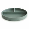 Picture of mushie Silicone Suction Plate | BPA-Free Non-Slip Design (Cambridge Blue)