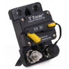 Picture of T Tocas 30 Amp 3/8" Stud Circuit Breaker with Manual Reset for Car Audio RV Marine Boat Truck Trolling Motors 12V - 72V DC, Waterproof (30A)