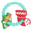 Picture of Christmas Baby Teething Ring Toys - Christmas Gift & Stocking Teethers for Newborns, Infants & Toddlers - Sensory Chew Bracelet for Teething Relief - Perfect Baby’s First Christmas Stocking Stuffers