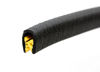 Picture of Edge Trim BlackLarge U Height 0.656" U Height x 0.039"-0.178" Grip Range (5 Feet)