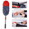 Picture of Soft Microfiber Car Duster Exterior Scratch Free Multipurpose Duster with Extendable Handle Duster for Car, Truck, SUV, RV and Motorcycle