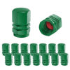 Picture of Fekey&JF 16 PCS Car Tire Valve Stem Caps, Waterproof Airtight Car Wheel Tire Valve Stem Covers Universal for Cars, Bicycles, Trucks, Motorcycles, Car Accessories for Men Women (Green)