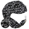 Picture of My Brest Friend Original Nursing Pillow Cover - Slipcovers For Baby - Adjustable Fit, Easy Care, Durable - Original Nursing Pillow Not Included, Black Flowing Fans