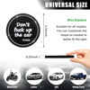 Picture of Ziciner 4 Pack Bling Car Cup Holder Coaster, 2.75 Inch Anti-Slip Auto Insert Cup Coaster, Crystal Car Drink Cup Mat Perfect for Women Girls, Universal Interior Decor Accessories (Black)