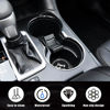 Picture of Ziciner 4 Pack Bling Car Cup Holder Coaster, 2.75 Inch Anti-Slip Auto Insert Cup Coaster, Crystal Car Drink Cup Mat Perfect for Women Girls, Universal Interior Decor Accessories (Black)