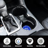 Picture of Ziciner 2 Pack Bling Car Cup Holder Coaster, 2.75 Inch Anti-Slip Auto Insert Cup Coaster, Crystal Car Drink Cup Mat Perfect for Women Girls, Universal Interior Decor Accessories (Blue)