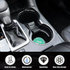 Picture of Ziciner 4 Pack Bling Car Cup Holder Coaster, 2.75 Inch Anti-Slip Auto Insert Cup Coaster, Crystal Car Drink Cup Mat Perfect for Women Girls, Universal Interior Decor Accessories (Mint Green)