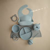 Picture of mushie Silicone Pacifier Holder Case (Powder Blue)