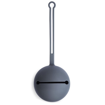 Picture of mushie Silicone Pacifier Holder Case (Tradewinds)