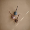 Picture of mushie Silicone Pacifier Holder Case (Stone)
