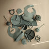 Picture of mushie Silicone Pacifier Holder Case (Dried Thyme)