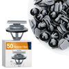 Picture of GOOACC 50Pcs Car Stone Guard Moulding Clips Bumper Fastener Rivet Clips for Mazda KD53-51-SJ3A CX-5 with Seal Ring