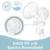 Picture of [6-Count] Papablic Duckbill Valves for Spectra and Medela, Replaceable Duckbill Valves for Spectra S1 Spectra S2 valves and Medela Pump in Style, BPA/DEHP Free White