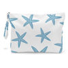 Picture of Makeup Bag, Wet Dry Bag, Toiletry Bag, Diaper Bag Waterproof Large Capacity Travel Cosmetic Bag, Zipper Pouch for Women, Girls, Mom, Sister, Friends, Wet Bag Ocean Sea Shells Beach Starfish Decor.08