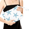 Picture of Makeup Bag, Wet Dry Bag, Toiletry Bag, Diaper Bag Waterproof Large Capacity Travel Cosmetic Bag, Zipper Pouch for Women, Girls, Mom, Sister, Friends, Wet Bag Ocean Sea Shells Beach Starfish Decor.08