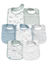 Picture of Simple Joys by Carter's Baby 7-Pack Teething Bibs, Red, One Size