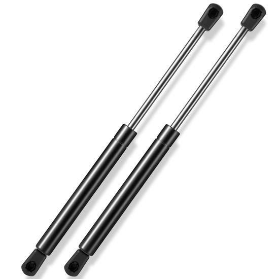 Picture of C16-11028 12 inch 40lb/178N Gas Strut Shock Lift Support Spring for Truck Toolbox Tool Box Leer Camper Shell Topper Cap Canopy Pickup Door Snugtop Struts Replacement Parts, 19068 C1611028, Set of 2