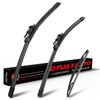 Picture of OTUAYAUTO Premium Windshield Wiper Blades - Replacement for Buick Enclave 2012-2017 - Precision Fit, All-Weather Performance, Front and Rear Wiper Blades, Pinch Tab - 24"+21"+12" (Pack of 3)