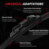 Picture of OTUAYAUTO Premium Windshield Wiper Blades - Replacement for Buick Enclave 2012-2017 - Precision Fit, All-Weather Performance, Front and Rear Wiper Blades, Pinch Tab - 24"+21"+12" (Pack of 3)