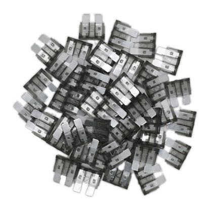 Picture of (80Pcs) 2 Amp Standard Fuse, 2A Car Blade Fuses for Car/RV/Truck/SUV/Motorcycle/Boat