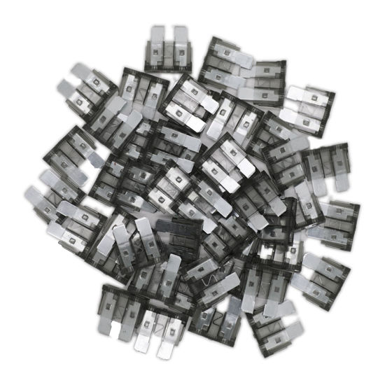 Picture of (80Pcs) 2 Amp Standard Fuse, 2A Car Blade Fuses for Car/RV/Truck/SUV/Motorcycle/Boat