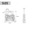 Picture of (80Pcs) 25Amp Standard Fuse, 25A Car Blade Fuses for Car/RV/Truck/SUV/Motorcycle/Boat