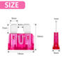 Picture of (80Pcs) 4 Amp Standard Fuse, 4A Car Blade Fuses for Car/RV/Truck/SUV/Motorcycle/Boat