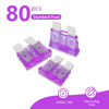 Picture of (80Pcs) 35 Amp Standard Fuse, 35A Car Blade Fuses for Car/RV/Truck/SUV/Motorcycle/Boat