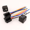 Picture of Gebildet 2pcs 24V 40A JD2914 Car Relay with Harness 5 Pin SPDT 12AWG Harness Sockets with Color-Labeled Wires for Automotive Truck Motorcycle