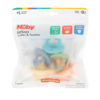 Picture of Nuby Silicone Softees Pacifier and Teethers - (5-Pack) Silicone Baby Pacifiers and Teethers - 0+ Months - Assorted Colors