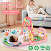 Picture of Baby Play Mat Baby Toys Tummy Time Mat Toys Baby Activity Center for Newborn Infant Toys Piano Baby Play Gym Mat Music & Light Baby Boy Girl Gifts Toys for Baby Toys 0-6 6-12 Months, Pink Dinosaur