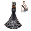Picture of Baby Sling Carrier,Toddler Carrier, 2025 New Baby Carrier Newborn to Toddler,Portable Lightweight Non-Slip Hip Seat Carrier 10-30lbs(Black Sailboat)