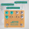Picture of JOYO Dual Crunch Pure Analog Circuit Overdrive Effect Pedal with Independent Clipping for Electric Guitar - True Bypass (King of Kings R-20)