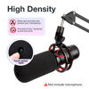 Picture of SUNMON HyperX QuadCast Pop Filter Windscreen Compatible with HyperX QuadCast S Microphone - Mic Foam Windscreen Noise Reduction,Improved Sound Quality, Microphone Pop Filter for HyperX QuadCast