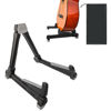 Picture of EASTROCK Folding Guitar Stand,Portable Tripod A Frame Aluminium Music Stand for Acoustic Electric Guitars, Bass, Violin, Ukulele, Banjo ( Black)