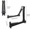 Picture of EASTROCK Folding Guitar Stand,Portable Tripod A Frame Aluminium Music Stand for Acoustic Electric Guitars, Bass, Violin, Ukulele, Banjo ( Black)