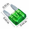 Picture of 100 Pack Auto Fuses 30 AMP APM/ATM 32V Mini Blade Style Fuses 30A Short Circuit Protection Car Fuse (30 AMP)