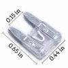 Picture of 100 Pack Auto Fuses 25 AMP APM/ATM 32V Mini Blade Style Fuses 25A Short Circuit Protection Car Fuse (25 AMP)