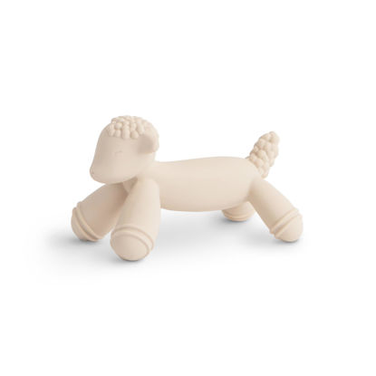 Picture of mushie Silicone Baby Teether Toy | Lamb Figurine Teether